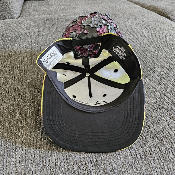 Pokémon Graphic Pikachu Unisex Snapback Hat - Picture 5 of 5